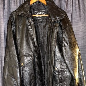 Leather jacket